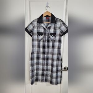 Pinup/Rockabilly button down dress